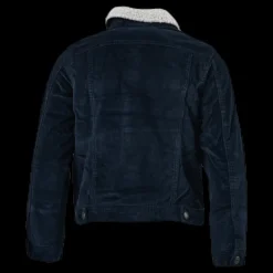 New Jack & Jones Alvin Sherpa Corduroy Akm555 Junior Blue Blå