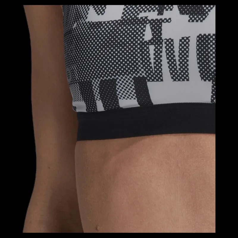 adidas AM Bra Black/Grey Svart och Grå Hot