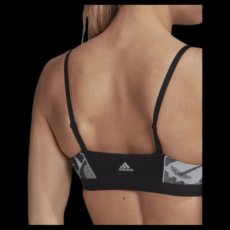 adidas AM Bra Black/Grey Svart och Grå Hot
