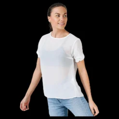 Pieces Amalie Ss Smock Top White Vit New