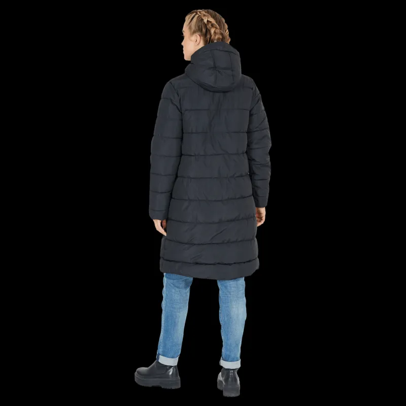 Discount Whistler Amaretto W Long Puffer Jacket Black