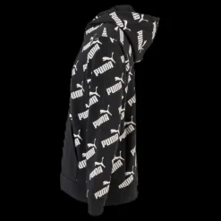 Online Puma Amplified AOP Hoody TR B Black Svart