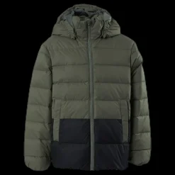 Reima Amund Down Jacket Green/Grey Grön och Grå Discount