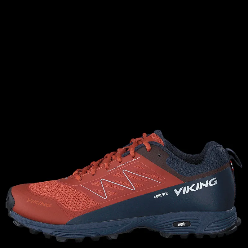 Hot Viking Anaconda Light Inv Fit Gtx Terracotta/navy Blå och Röd