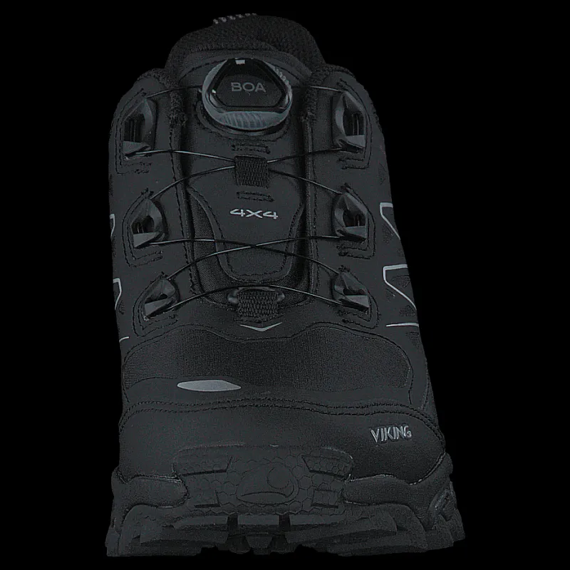 Outlet Viking Anaconda 4x4 Boa Gtx Black/orange Svart