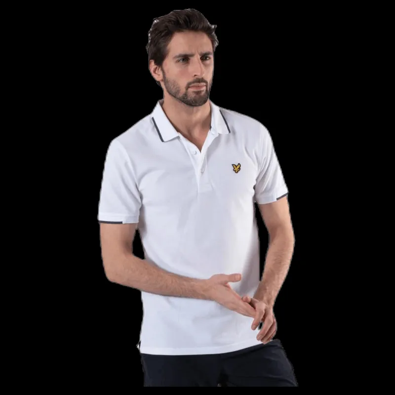 Lyle & Scott Andrew Polo White Vit Discount