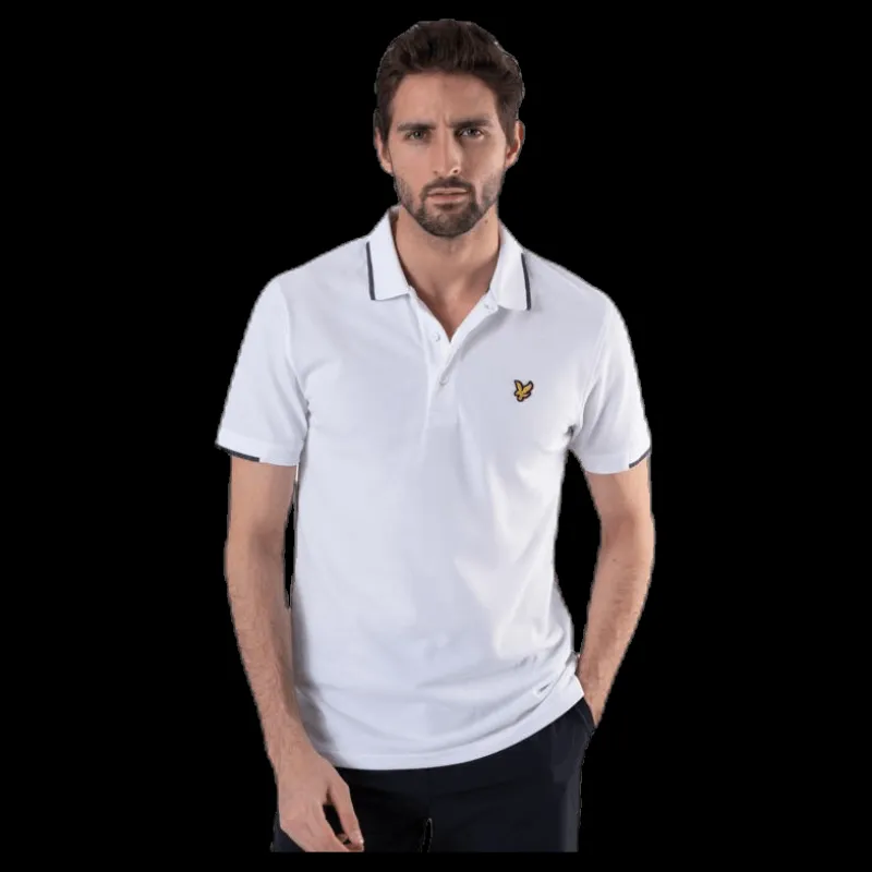 Lyle & Scott Andrew Polo White Vit Discount