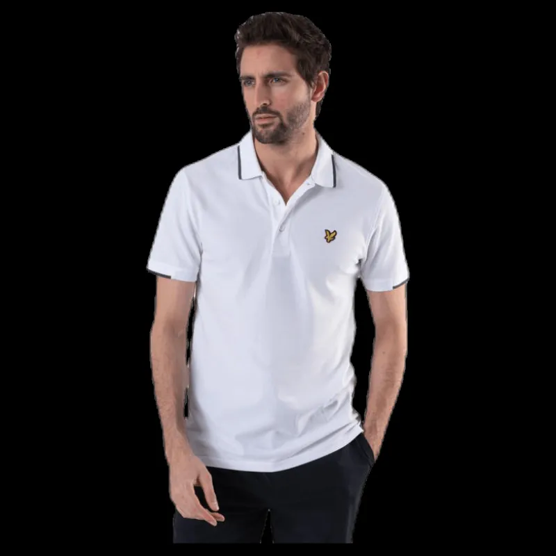 Lyle & Scott Andrew Polo White Vit Discount