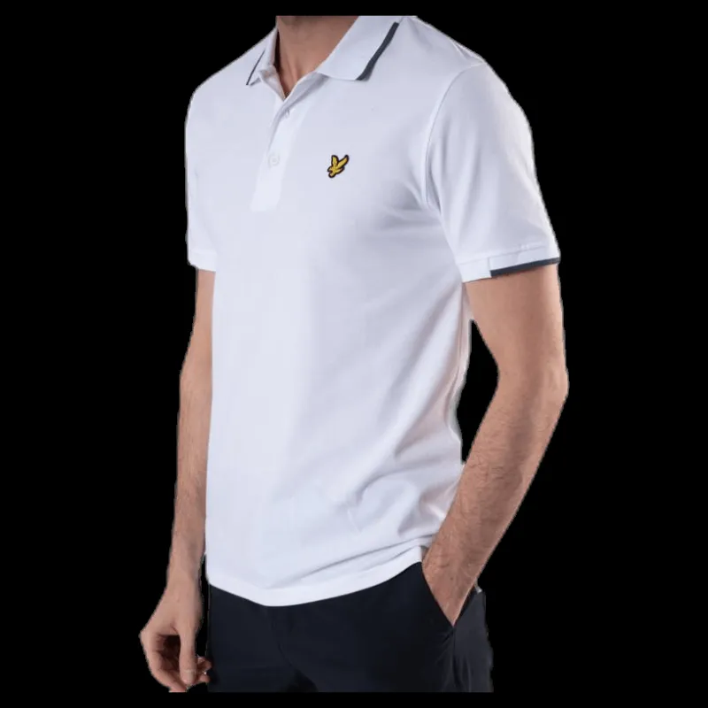 Lyle & Scott Andrew Polo White Vit Discount