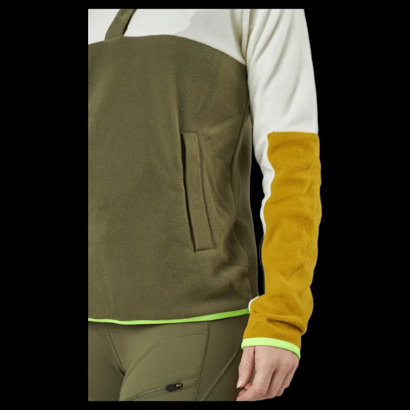 Kari Traa Ane Midlayer Nwhite Blå och Vit Clearance