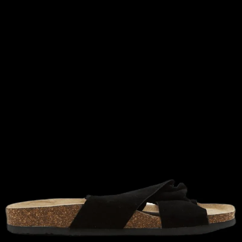 Waikani Beachwear Anie Slippers Black Svart Outlet