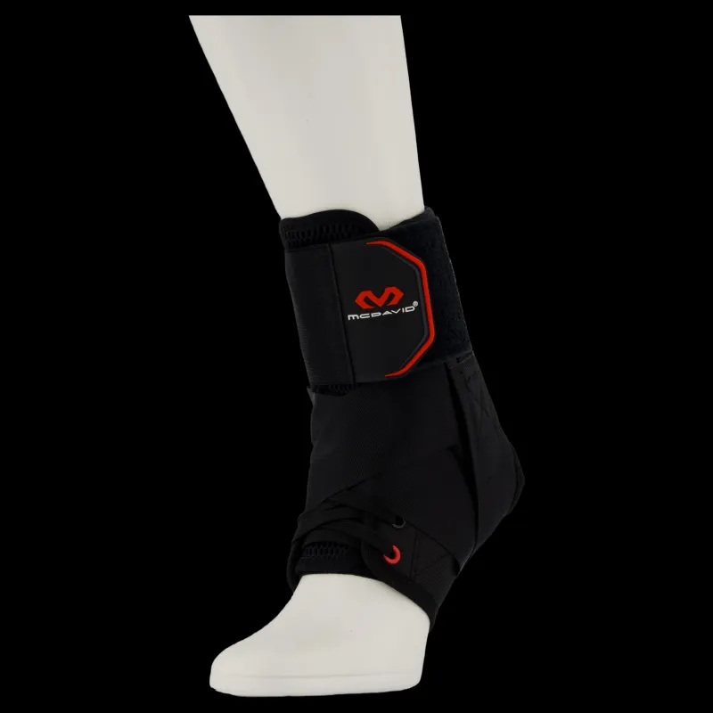 McDavid Ankle Brace W/ Straps Black Svart Clearance