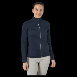 New Daily Sports Anna Ls Full Zip Navy Blå
