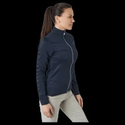 New Daily Sports Anna Ls Full Zip Navy Blå