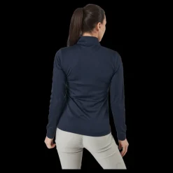 New Daily Sports Anna Ls Full Zip Navy Blå