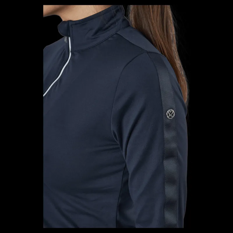New Daily Sports Anna Ls Full Zip Navy Blå