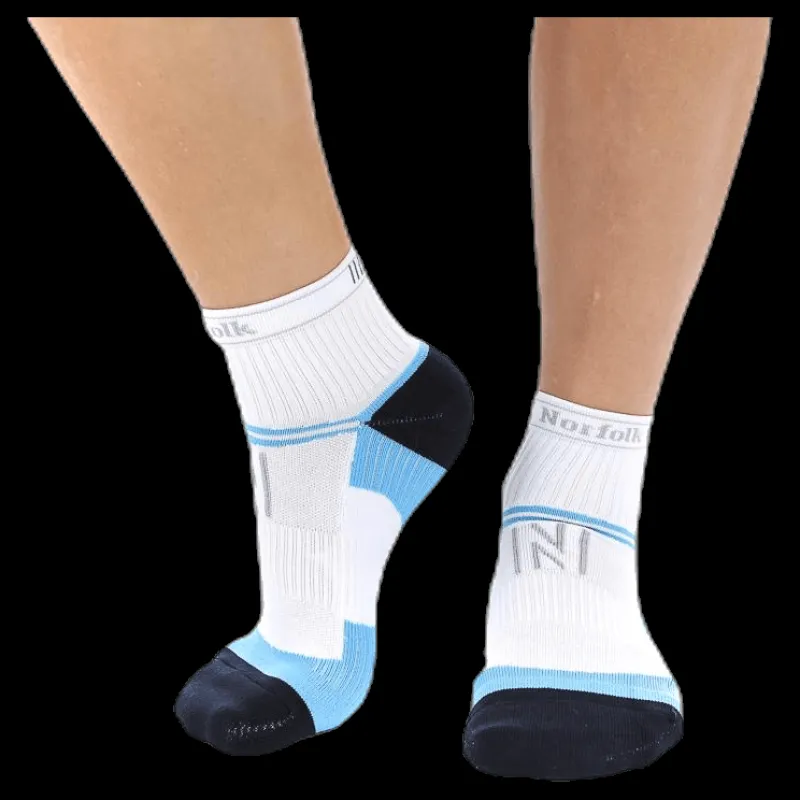 Sale Norfolk Anna Multisport Sock Blue/White Blå och Vit