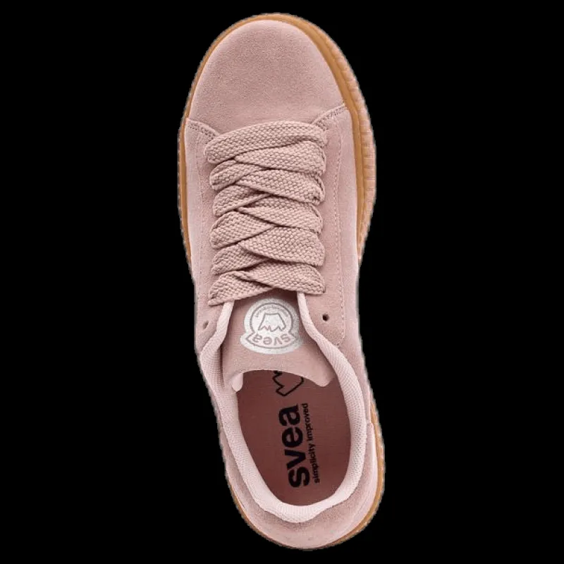 Svea Anna Wide Lace Sneaker Pink Rosa New