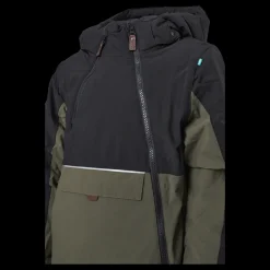 New Lindberg Anorak Overall Olive Flerfärgad