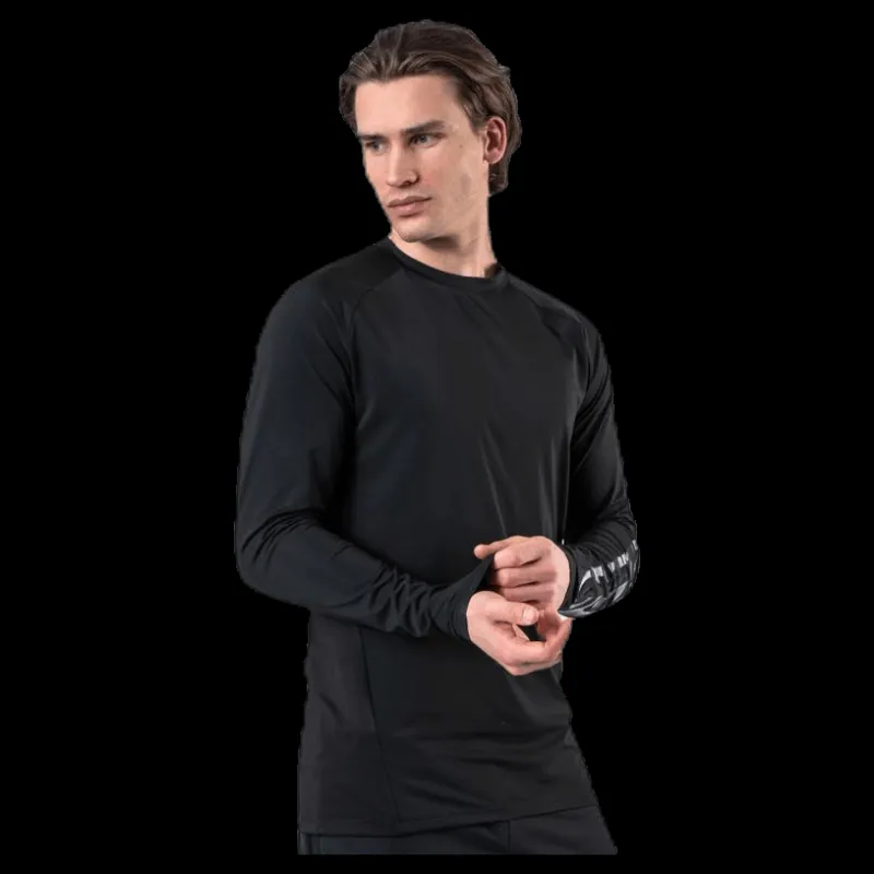 Björn Borg Ante LS Tee Black Svart