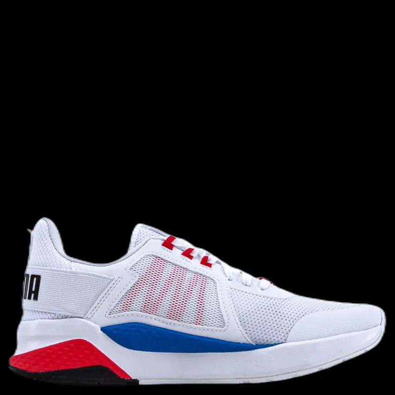 Puma Anzarun Junior Blue/White/Red Blå, Vit och Röd