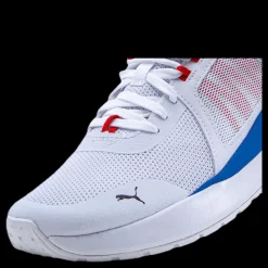 Puma Anzarun Junior Blue/White/Red Blå, Vit och Röd
