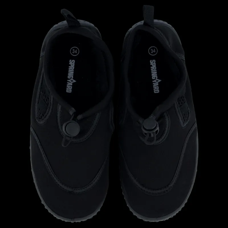 Springyard Aqua Shoes Kids Black Svart Hot