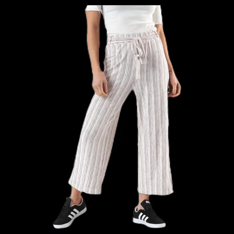 Pieces Ara Mw Culotte Pants White Vit Best