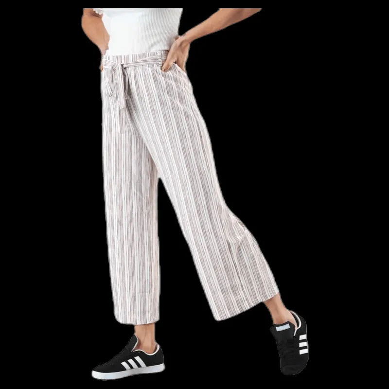 Pieces Ara Mw Culotte Pants White Vit Best