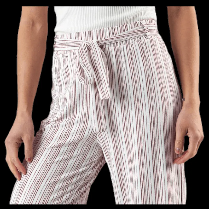 Pieces Ara Mw Culotte Pants White Vit Best