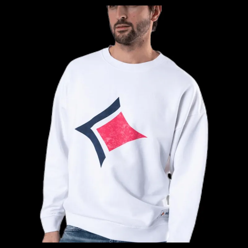 Clearance Björn Borg Archive Classic Crew White Vit