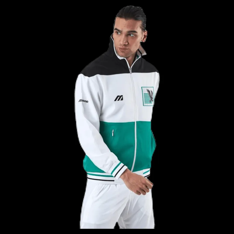 New Mizuno Archive Jacket White Vit
