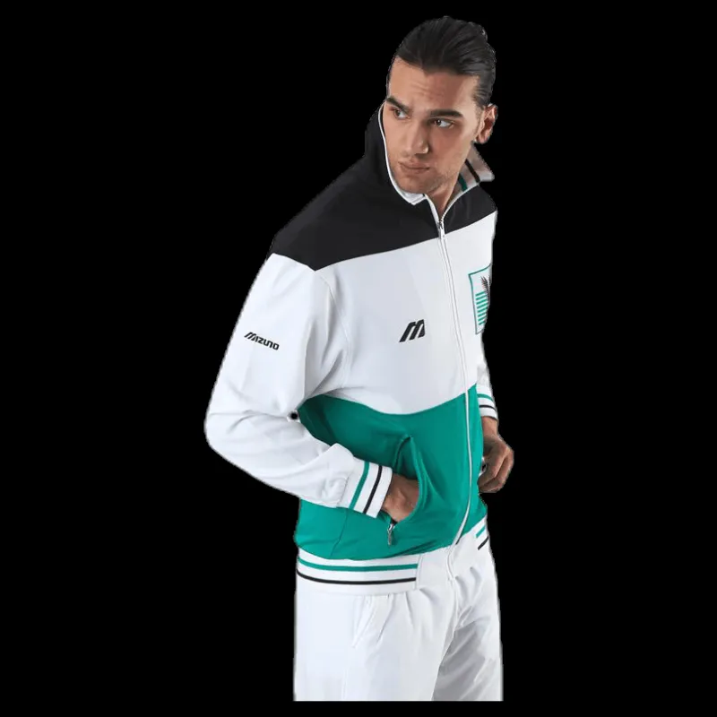 New Mizuno Archive Jacket White Vit