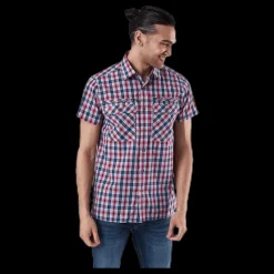Tuxer Arizona Shirt Blue/Red Blå och Röd Outlet