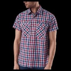 Tuxer Arizona Shirt Blue/Red Blå och Röd Outlet