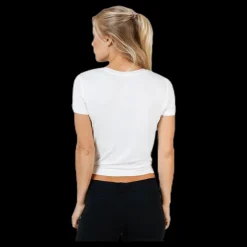 Only Arli S/S Knot Top White Vit Best