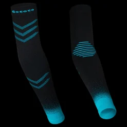 Gococo Arm Sleeve Protector Black/turquoise Svart Best