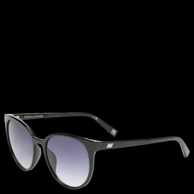 Le Specs Armada Black Svart Hot