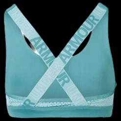 Under Armour Armour HeatGear Graphic Bra Youth Blue Blå Discount