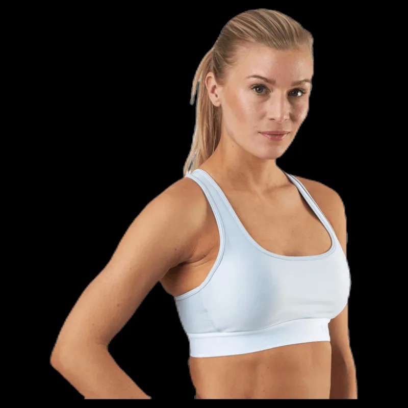 Under Armour Armour Mid Crossback Bra Grey Grå Hot