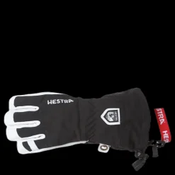 Hestra Army Leather Heli Ski Junior White/Black Vit och Svart New