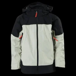 Didriksons Ash Kids Jacket Blue/Beige Blå och Beige Outlet