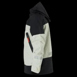 Didriksons Ash Kids Jacket Blue/Beige Blå och Beige Outlet