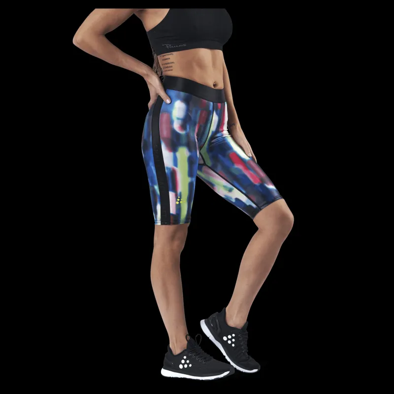 Online Craft Asome Short Tights Patterned Mönstrad