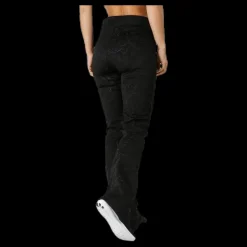 Clearance Odd Molly Asphalt Flower Pant Black Svart