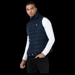 Clearance Equipage Aster Padded Vest Blue