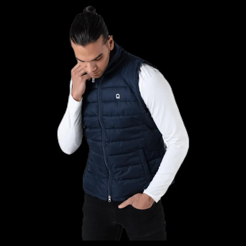 Clearance Equipage Aster Padded Vest Blue