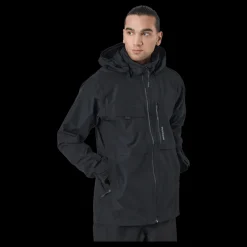 Best Didriksons Aston Usx Jkt 3 Black Svart