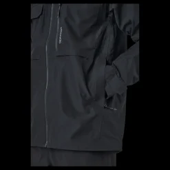 Best Didriksons Aston Usx Jkt 3 Black Svart