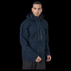 Sale Didriksons Aston Usx Jkt 3 Dark Night Blue Blå